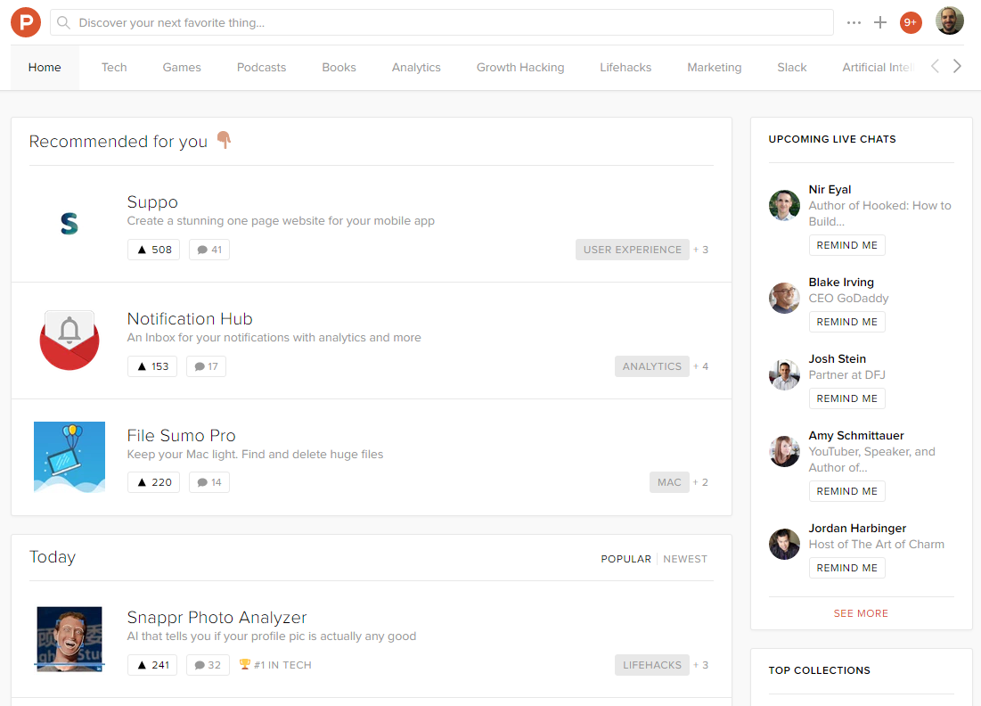 product hunt community